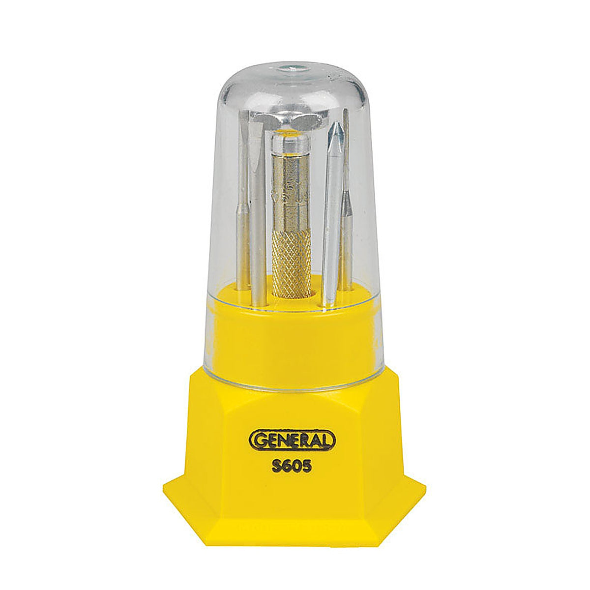 General Tools - S-605 - 5/pc. Multi-Blade Precision Screwdriver Set