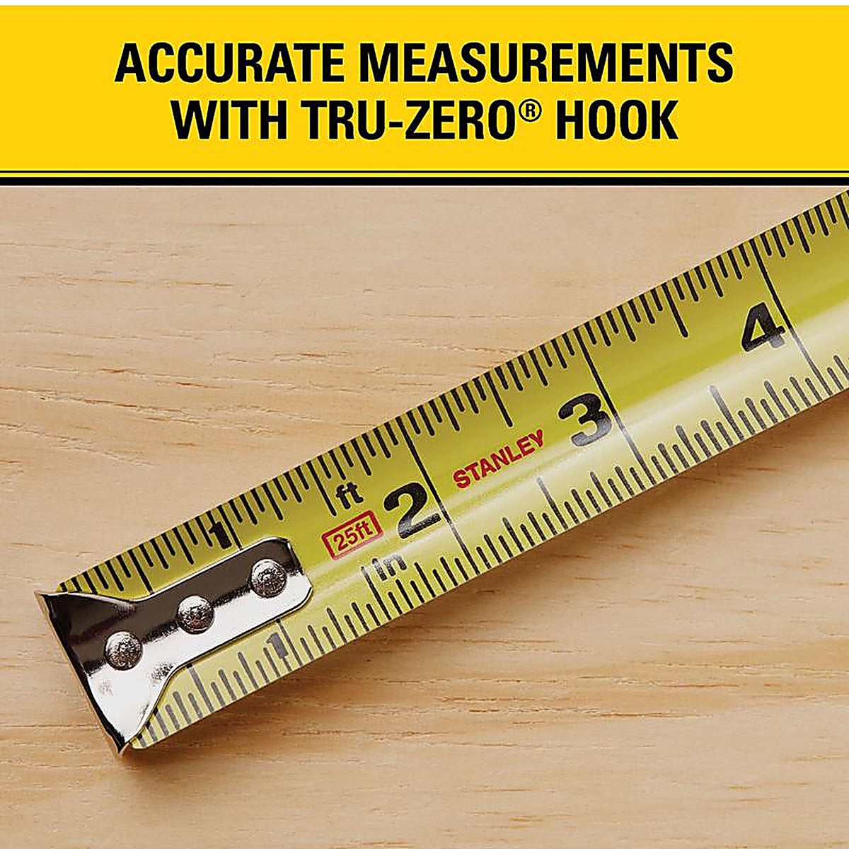 Stanley - 33-835 - PowerLock 35 ft. L x 1 in. W Tape Measure - 1/Pack