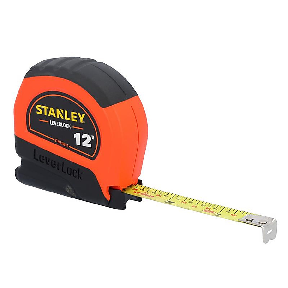 Stanley - STHT30810 - LeverLock 12 ft. L x 0.5 in. W Tape Measure - 1/Pack