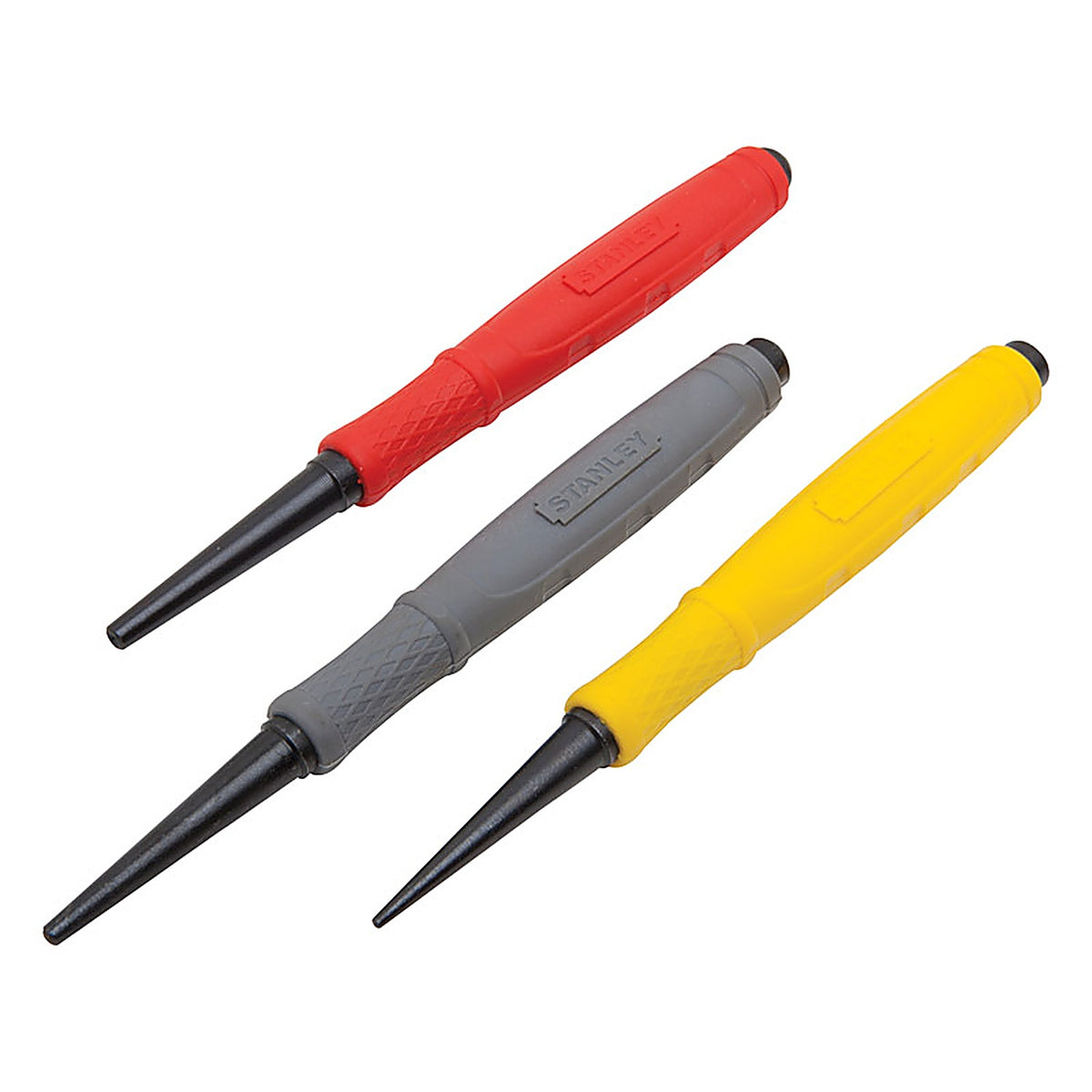 Stanley - 58-930 - Cushion Grip Nail Set 3/pc.