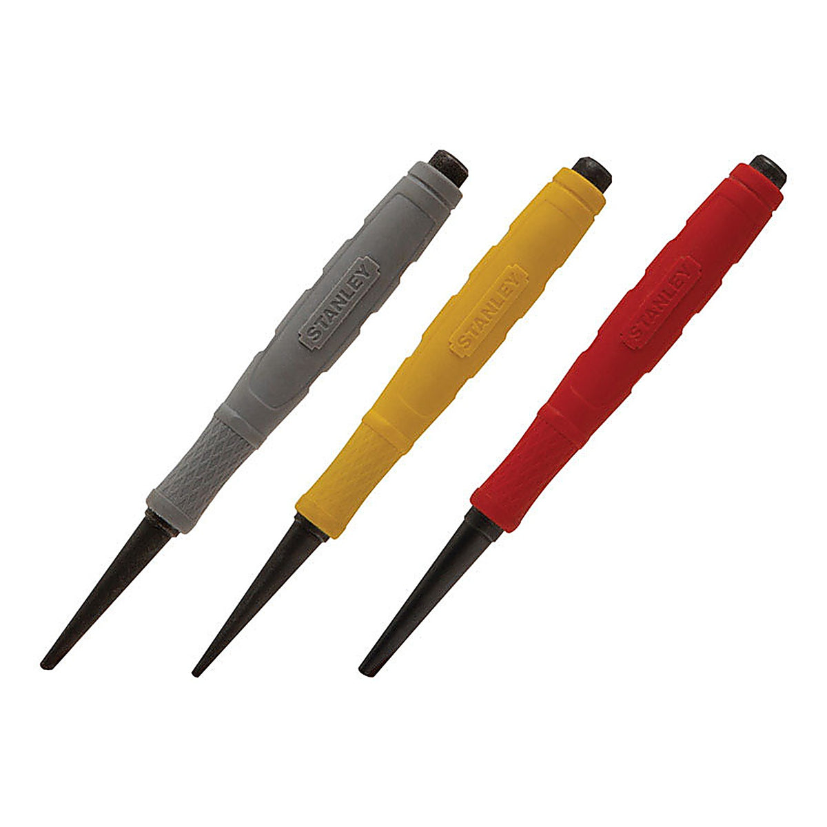 Stanley - 58-930 - Cushion Grip Nail Set 3/pc.