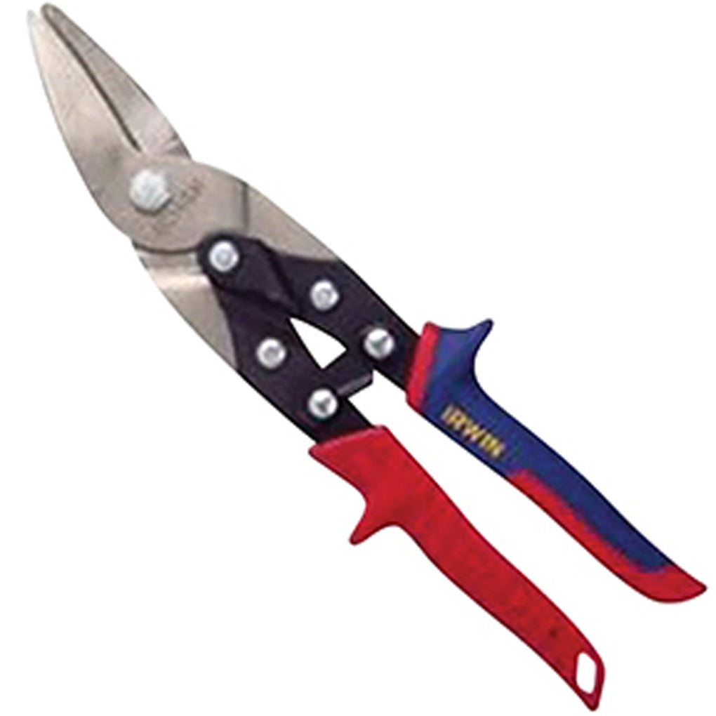 IRWIN - 2073111 - Aviation Utility Snips, Cuts Left and Straight, 10 in
