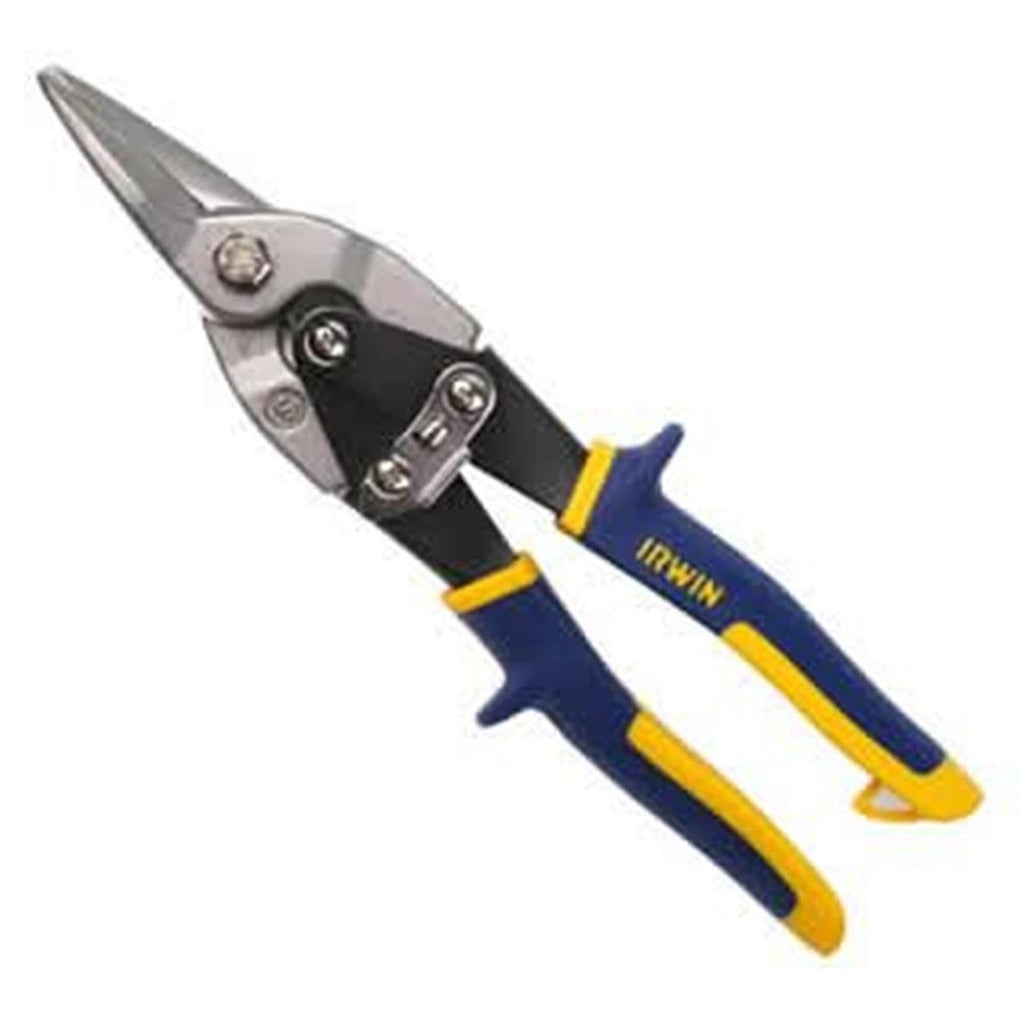 IRWIN - 2073113 - Aviation Utility Snips, Cuts Straight and Wide Curves, 10 in