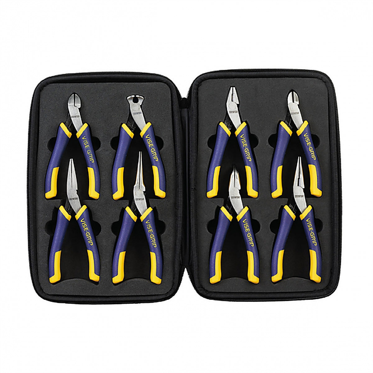 Vise Grip - 2078714 - 8 Piece. Mini Traditional Pliers Set w/Case