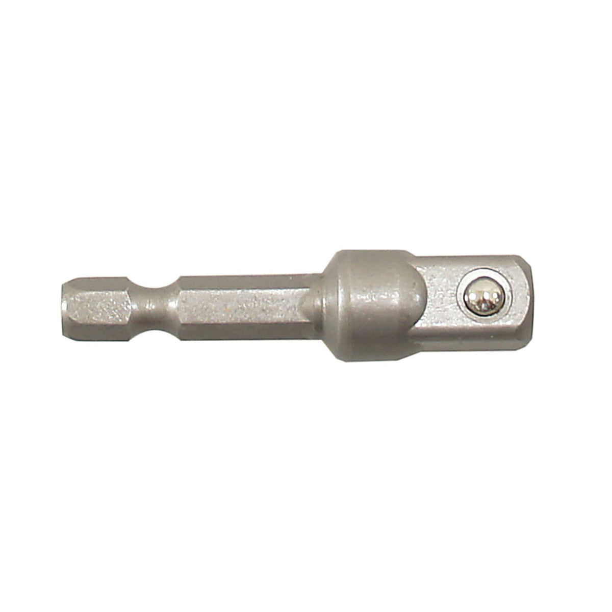 Best Way Tools - 84073 - Adapter Hex/Square 1/4 x 2 in. L Socket Adapter Carbon Steel 100/pc.