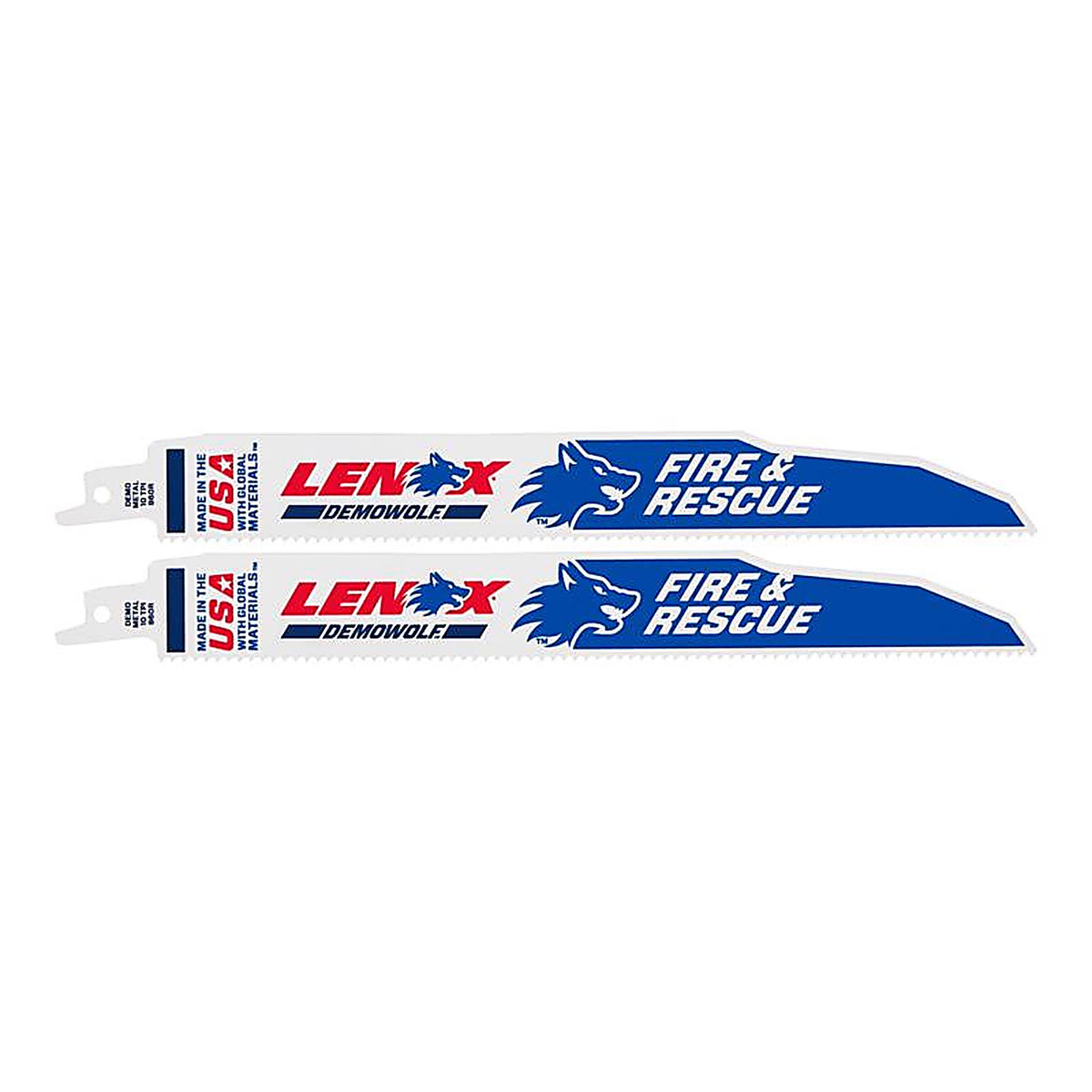 Lenox - 20598966R - 9 in. Bi-Metal Reciprocating Saw Blade 6 TPI - 2/Pack