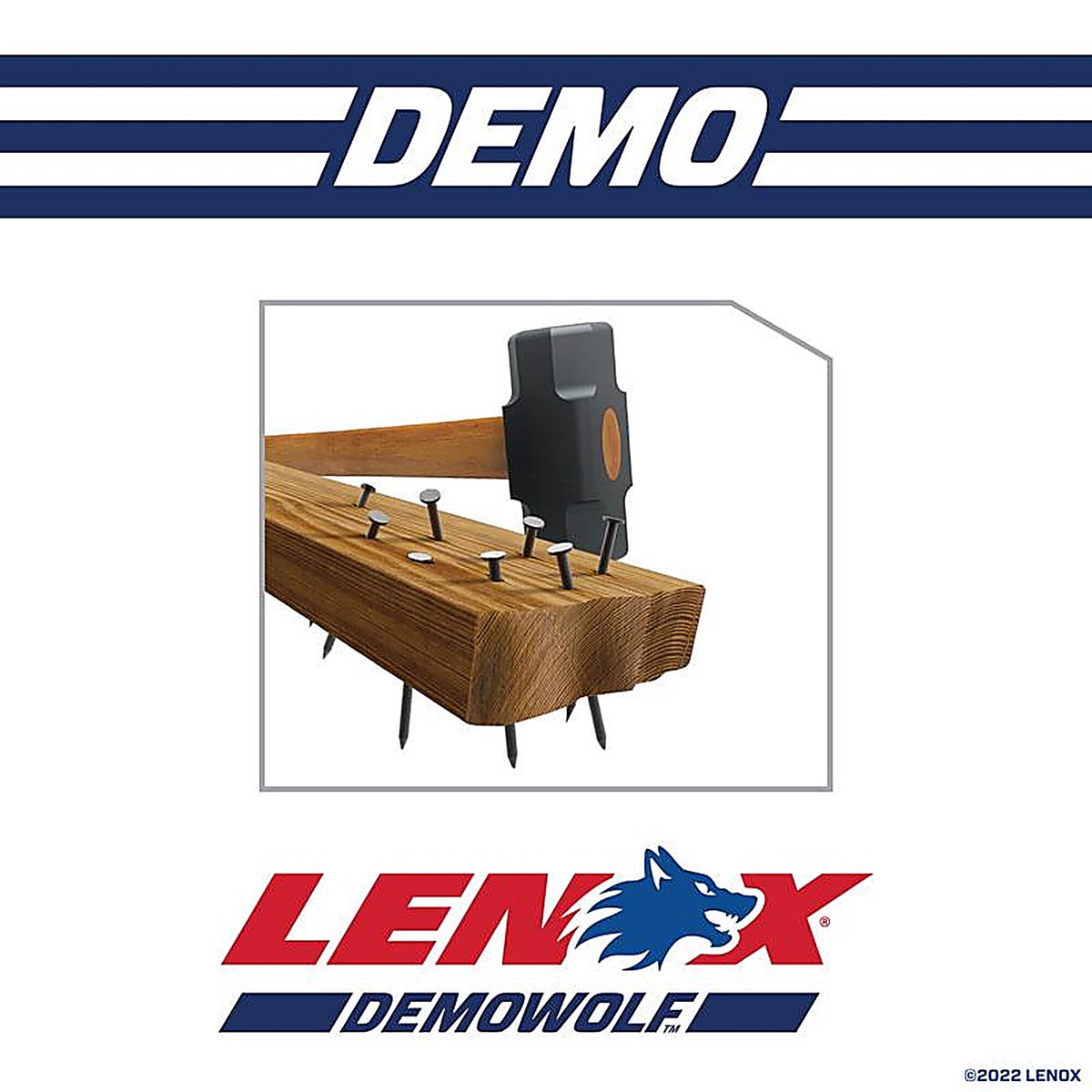 Lenox - 20598966R - 9 in. Bi-Metal Reciprocating Saw Blade 6 TPI - 2/Pack