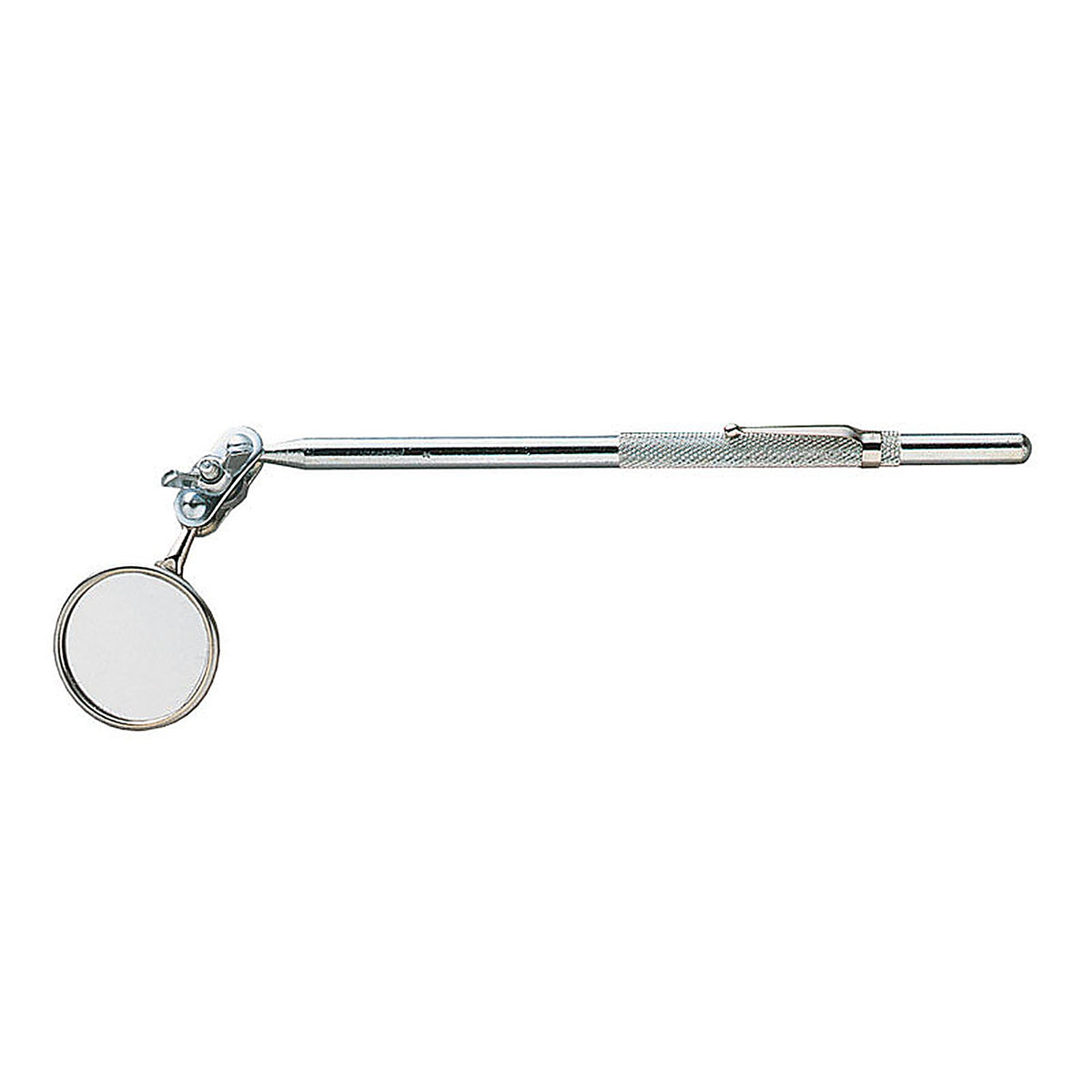 General Tools - 555 - 8 in. H x 1.3 in. W Polished Chrome Silver Metal Inspection Mirror