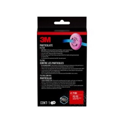 3M - 2091P2-DC - P100 Sanding and Lead Paint Removal Particulate Filter 6000&7500 Pink 2 pk