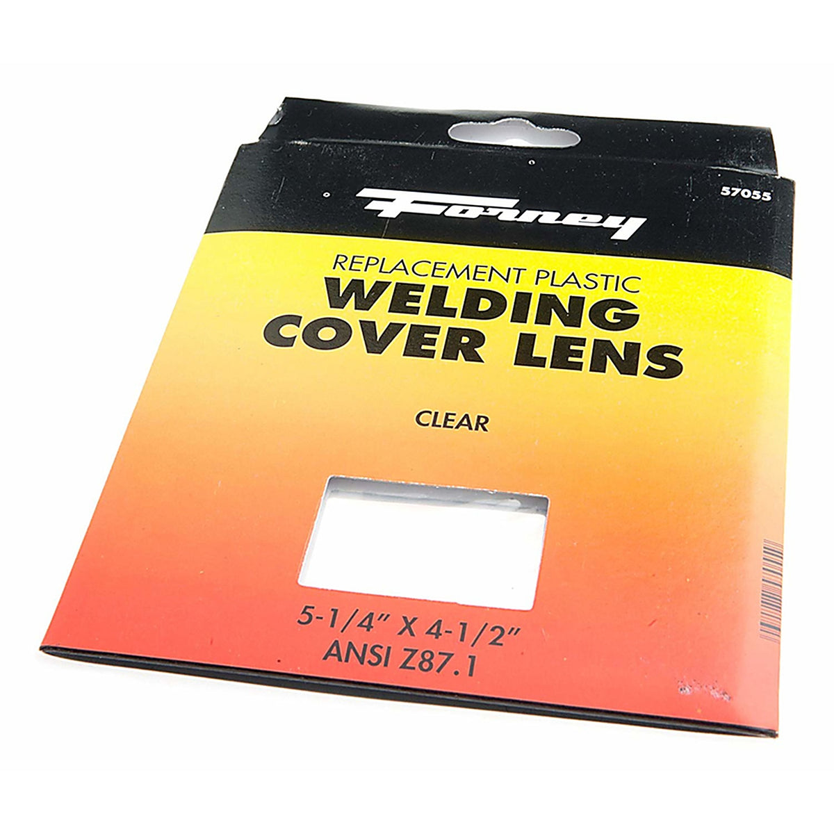 Forney - 57055 - 4.5 in. H X 5.3 in. W Plastic Welding Helmet Lens Clear 1 pc