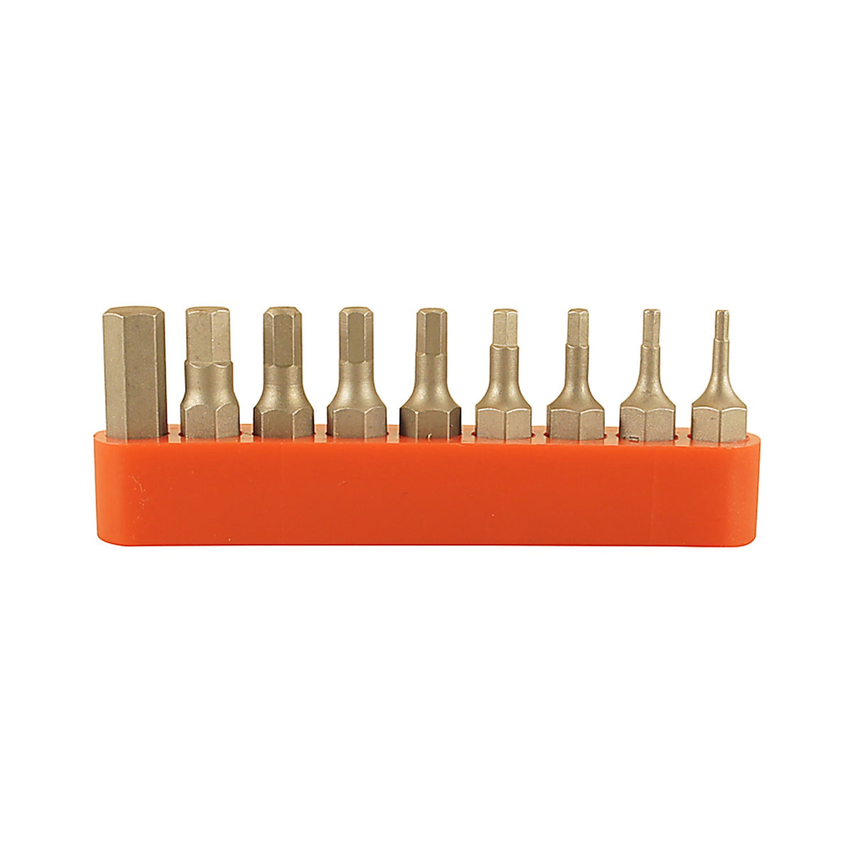 Best Way Tools - 86425 - Hex Assorted 1/4 x 1 in. L Screwdriver Bit Carbon Steel 9/pc.