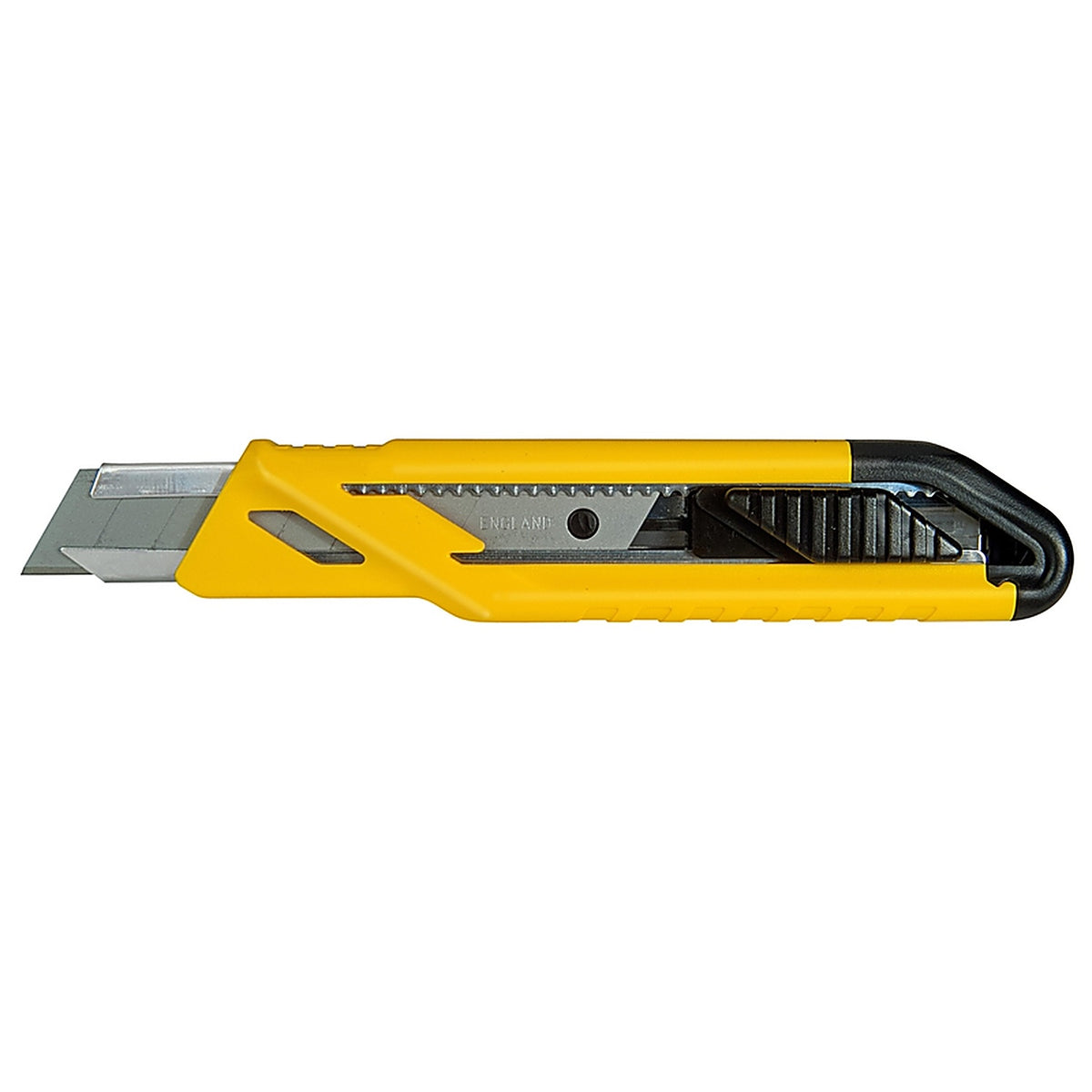 Stanley - 10-280 - Retractable Snap-Off Utility Knife Black/Yellow - 1/Pack