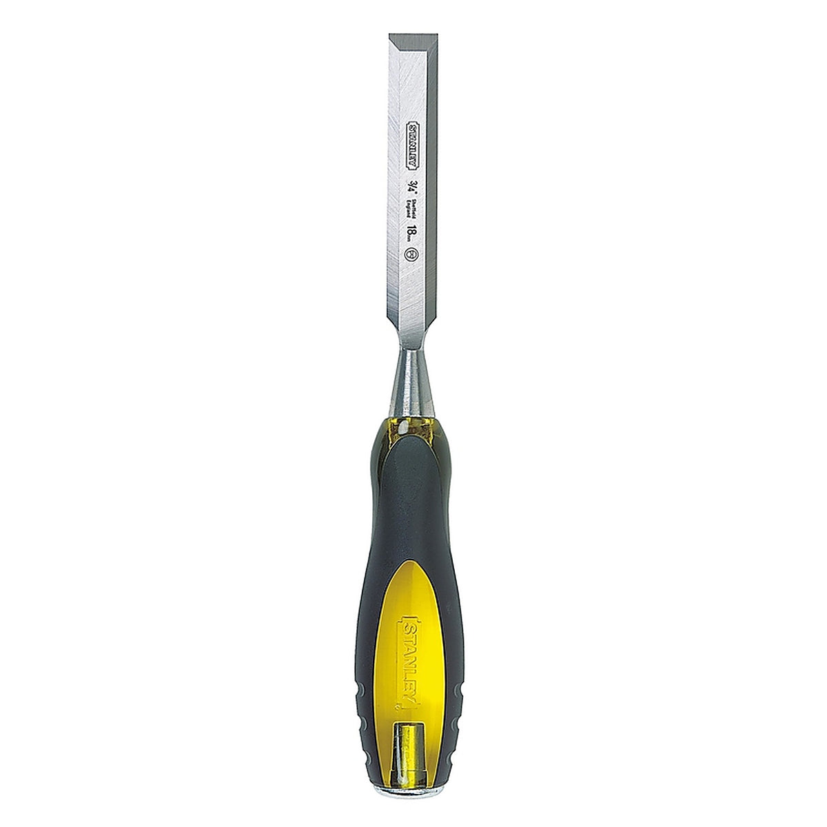 Stanley - 16-973 - FatMax Thru-Tang 1/4 in. W Steel Wood Chisel Black/Yellow - 1/Pack