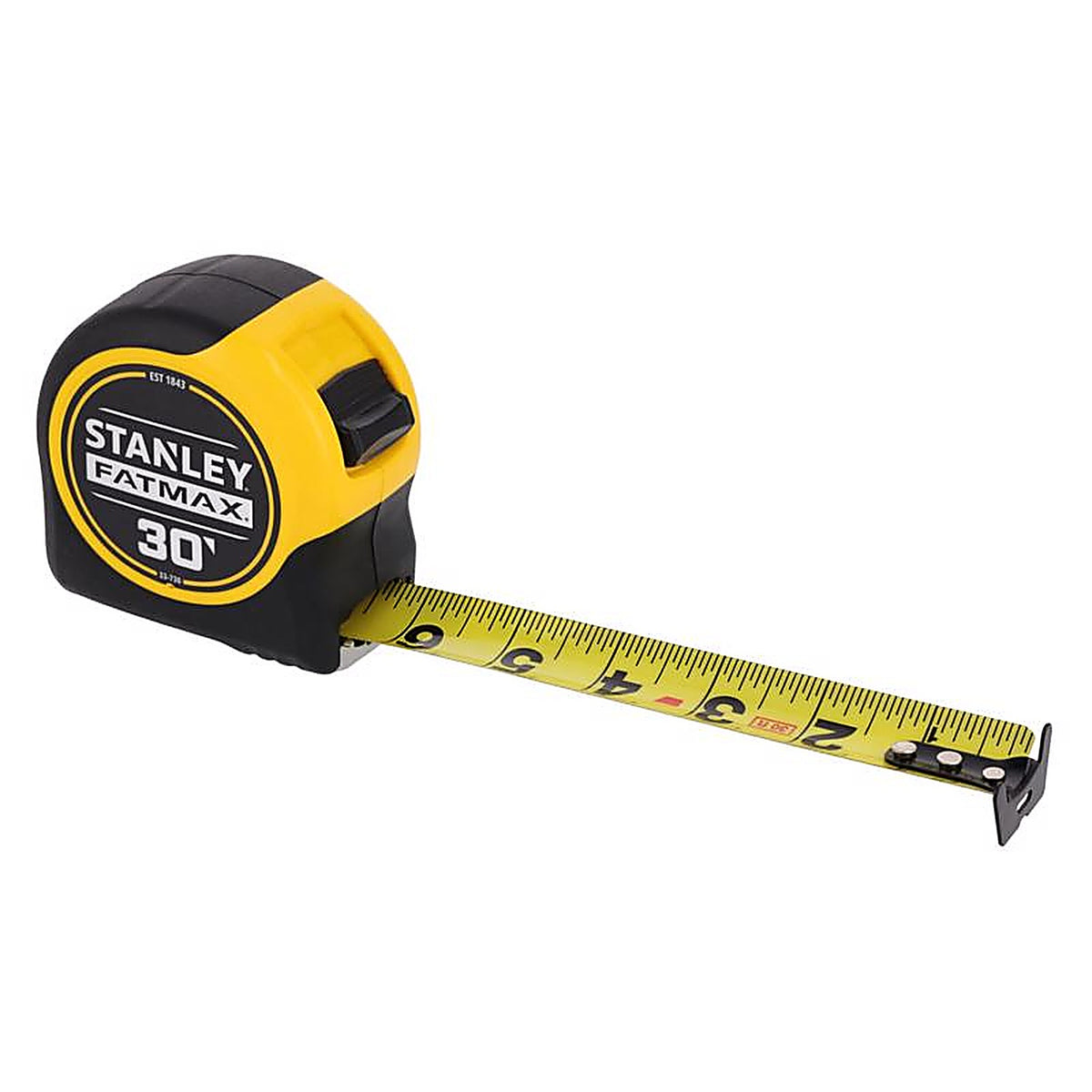 Stanley - 33-730 - FatMax 30 ft. L x 1.25 in. W Tape Measure - 1/Pack