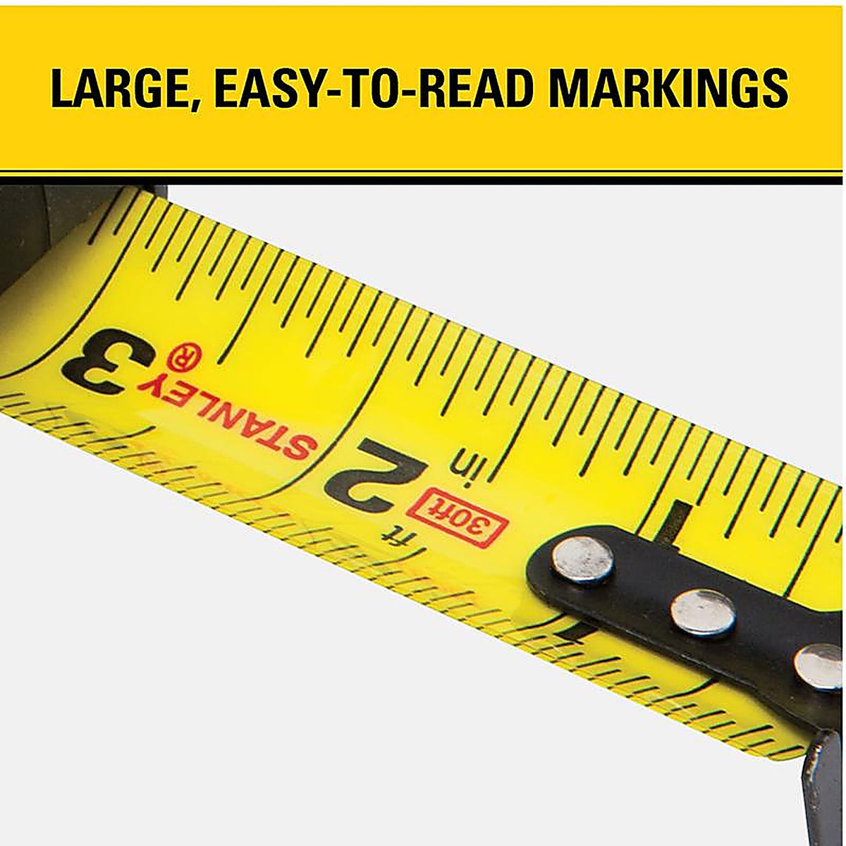 Stanley - 33-730 - FatMax 30 ft. L x 1.25 in. W Tape Measure - 1/Pack