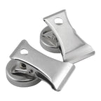 Master Magnetics - 7219 - 1.8 in. Ceramic Clip Magnetic Clips 3 lb. pull 3.4 MGOe Silver 2/pc.