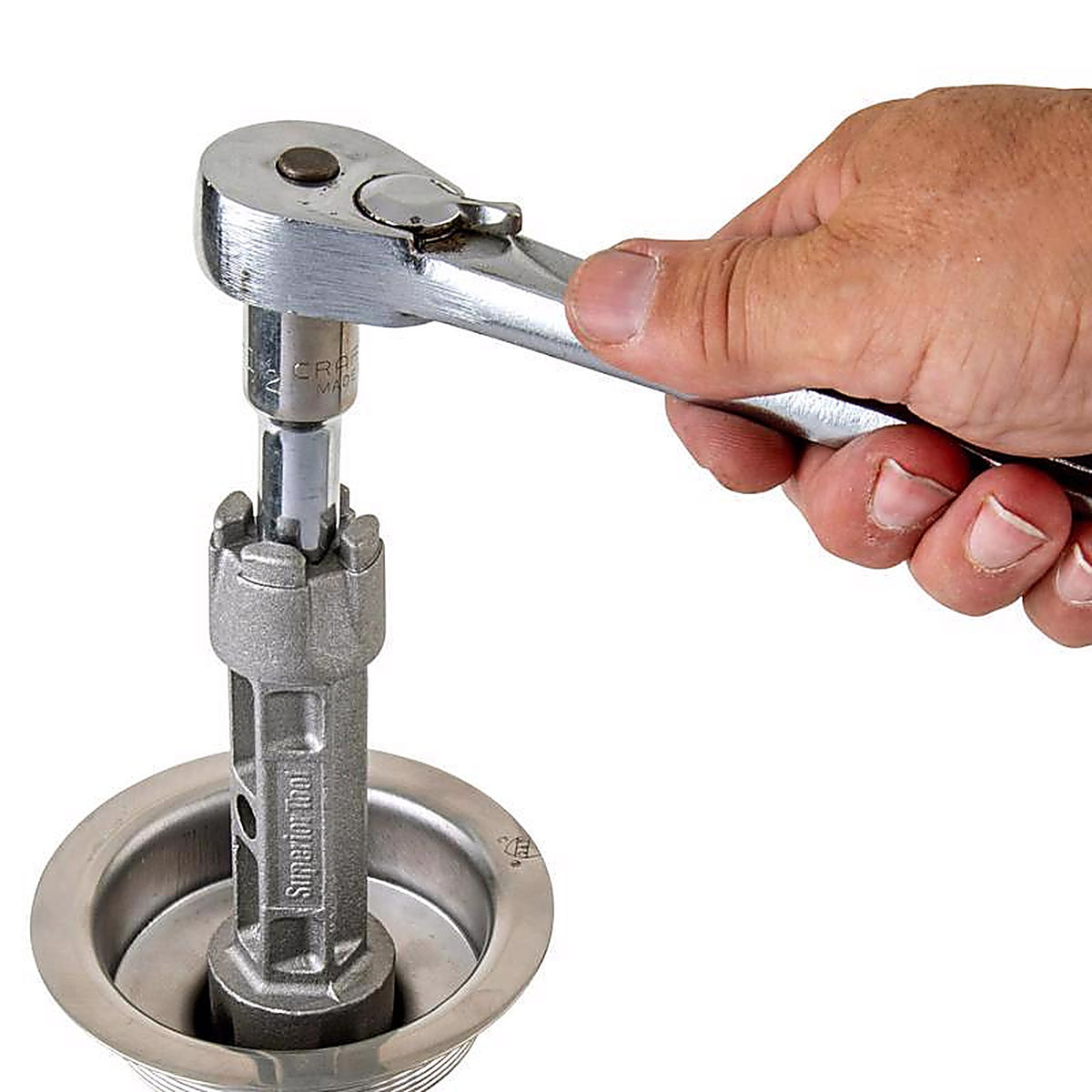 Superior Tool - 6020 - Drain Wrench Gray 1/pc.