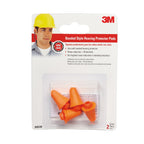 3M - 90538-2-10DC - 28 dB Polyurethane Foam Band Ear Plugs Orange 2 pair