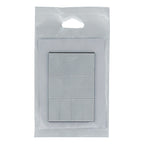 Master Magnetics - 7010 - 2 in. W x 3 in. L Magnetic Tape Strips Black