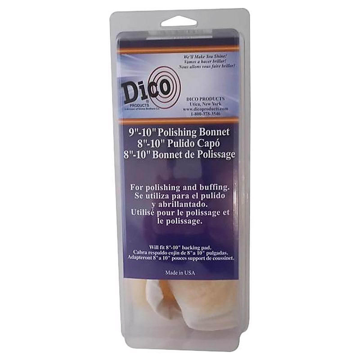 Dico - 584-46953 - Synthetic Fibers Polishing Bonnet