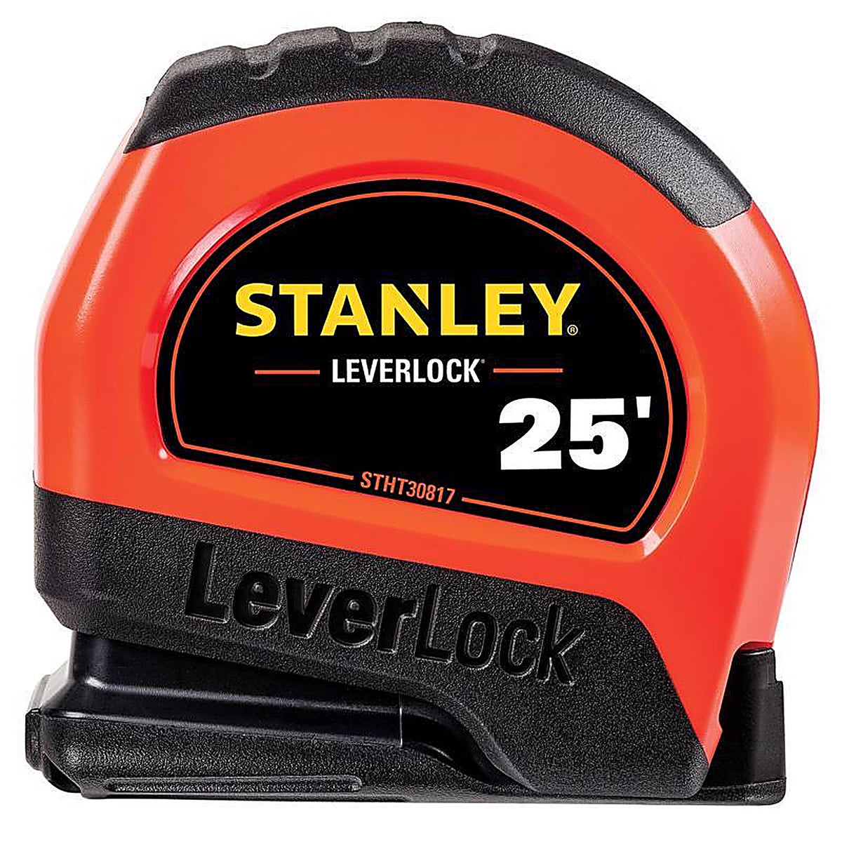 Stanley - STHT30825 - LeverLock 25 ft. L x 1 in. W Tape Measure - 1/Pack