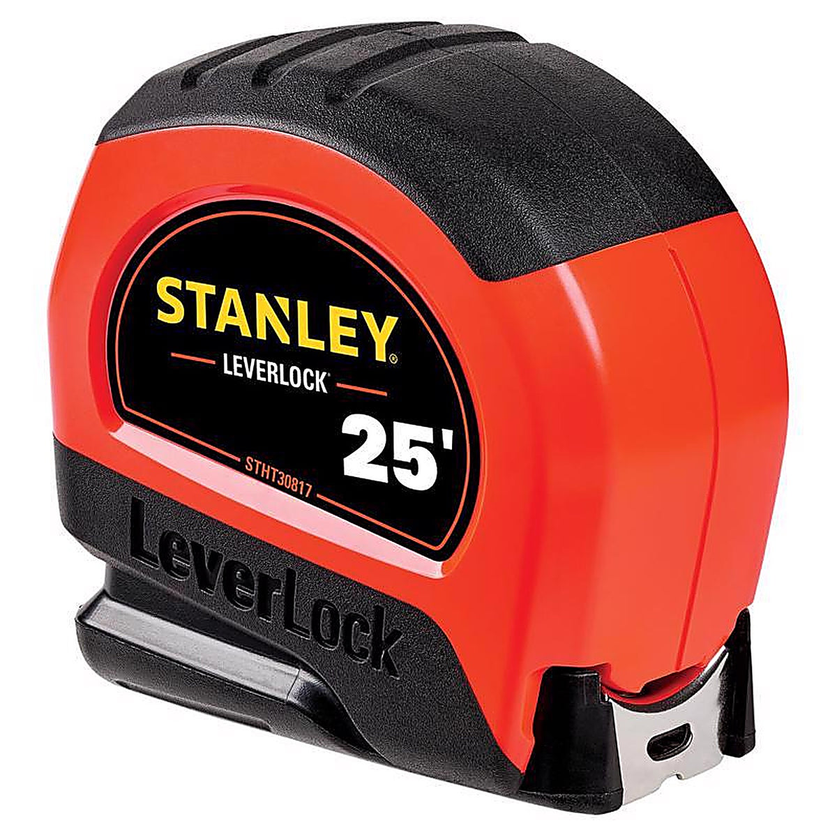 Stanley - STHT30825 - LeverLock 25 ft. L x 1 in. W Tape Measure - 1/Pack
