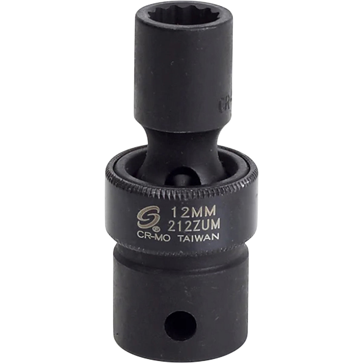 Sunex Tools - 212ZUM - 1/2 in Drive, 12 Pt. Universal Impact socket, 12mm