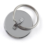 Master Magnetics - 7287 - 1-1/8 in. Neodymium Round Magnet with Ring 35 lb. pull Silver 1/pc.