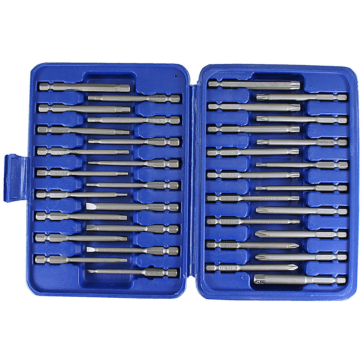 Best Way Tools - 24379 - Assorted 1/4 x 3 in. L Screwdriver Bit Carbon Steel 36/pc.