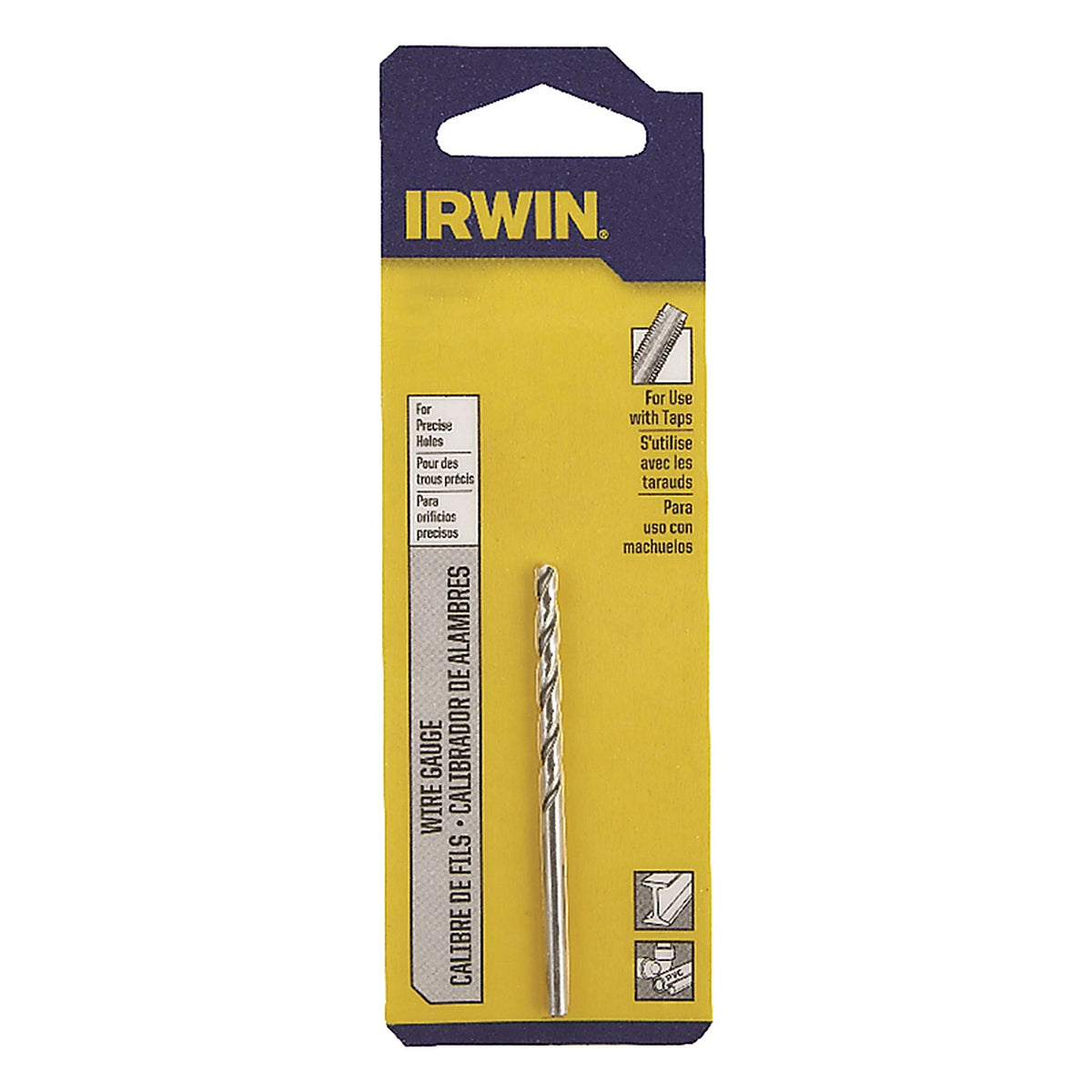 Irwin - 81160 - 11/16 x 1-5/8 in. L High Speed Steel Wire Gauge Bit 1/pc.
