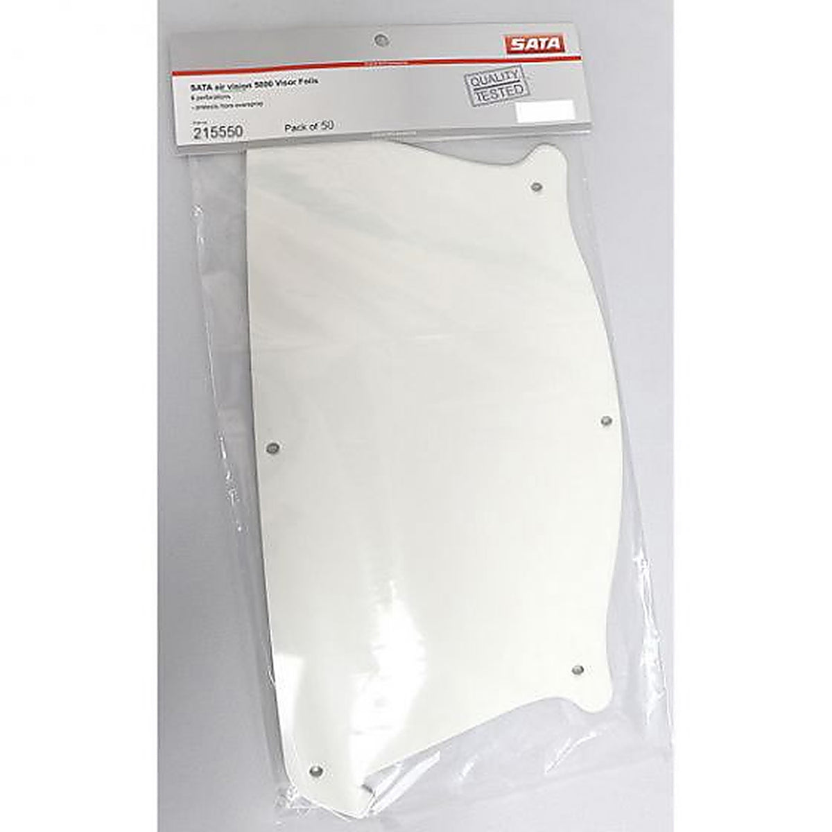 SATA - 215550 - Visor Foil, Use with: Sata Air Vision 5000 Breathing Equipment