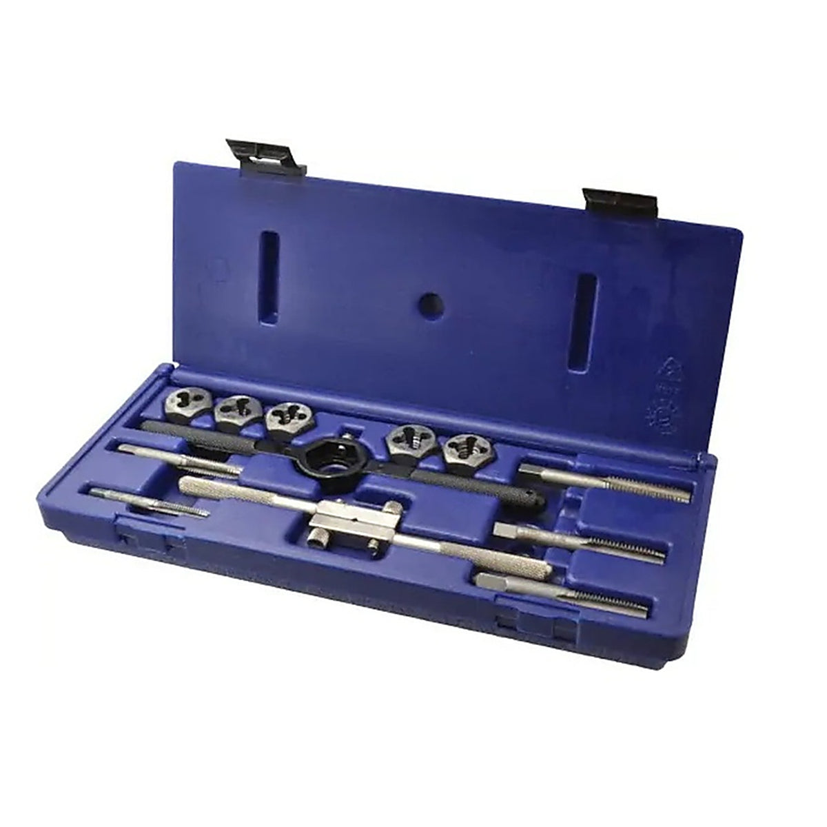 Irwin - 24612 - Hanson High Carbon Steel SAE Tap and Die Set 1/4-20NC, 5/16-18NC, 38-16NC, 7/16-14NC, 1/2-13NC