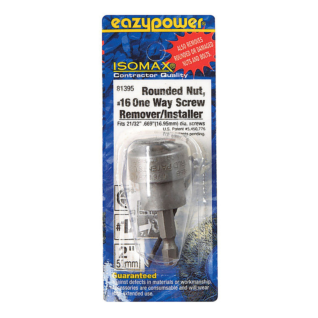 Eazypower - 81395 - Isomax Chrome Vanadium Steel Tamperproof Replacement Bit 1/pc.