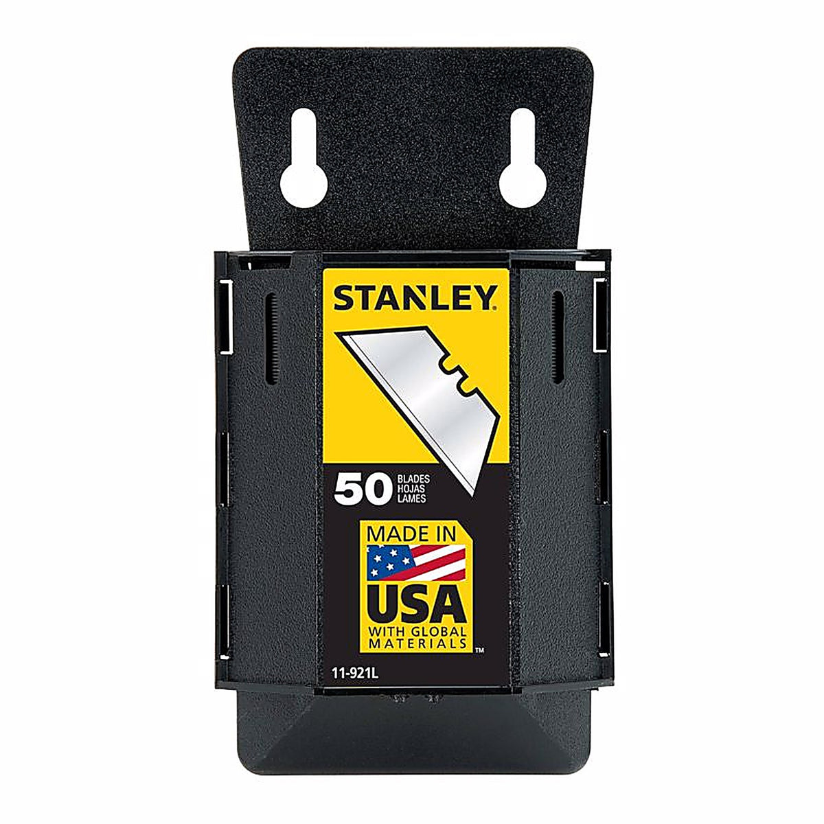 Stanley - 11-921L - Steel Heavy Duty Blade Dispenser with Blades 2-7/16 in. L - 50/Pack