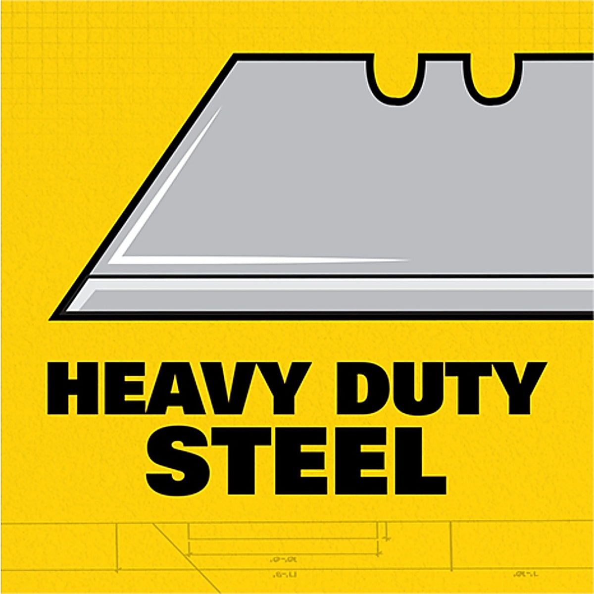 Stanley - 11-921L - Steel Heavy Duty Blade Dispenser with Blades 2-7/16 in. L - 50/Pack