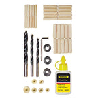 General Tools - 840 - Aluminum 4 in. Doweling Jig with Bit Stop 4 in. 1/pc.