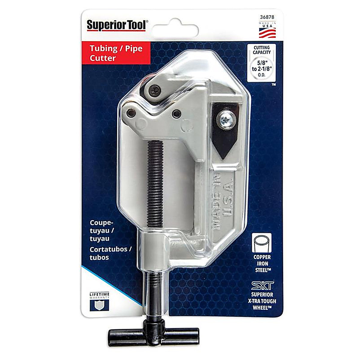 Superior Tool - 36878 - Pipe Cutter Multicolored