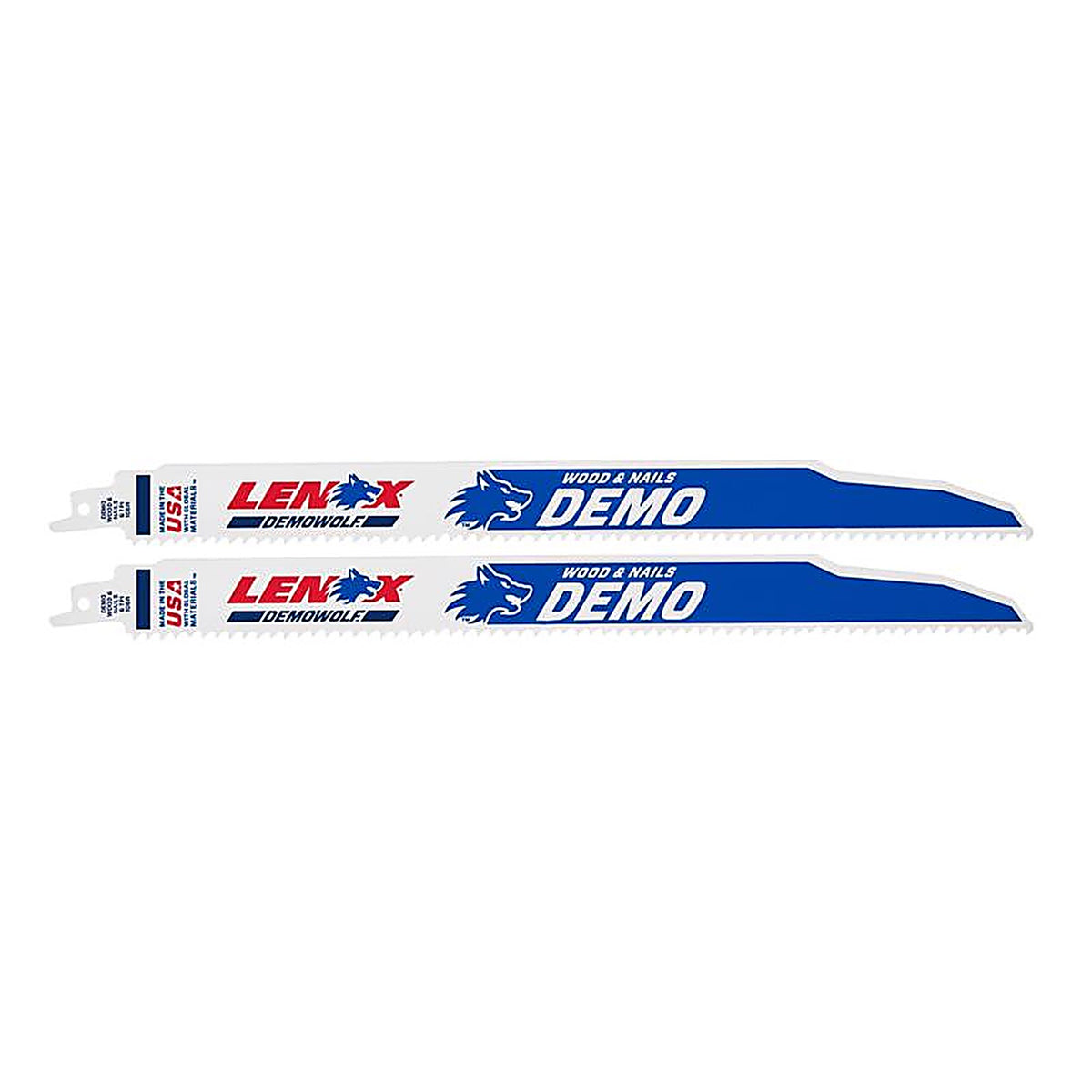 Lenox - 20500106R - 12 in. Bi-Metal Reciprocating Saw Blade 6 TPI - 2/Pack