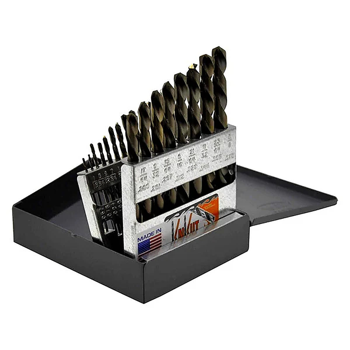 KnKut - 21KK6 - 21PC LEFT HAND DRILL BIT SET