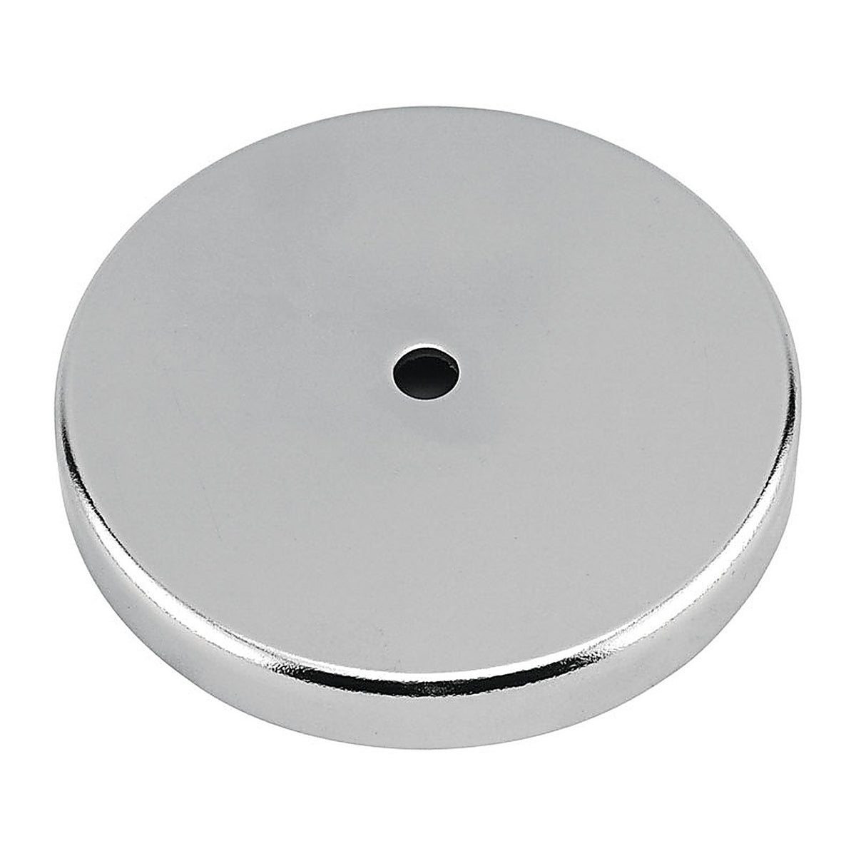 Master Magnetics - 7216 - .283 in. Ceramic Round Base Magnet 16 lb. pull 3.4 MGOe Silver 1/pc.