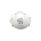 3M - 8200H10-DC - N95 Sanding and Fiberglass Respirator White 10 pc