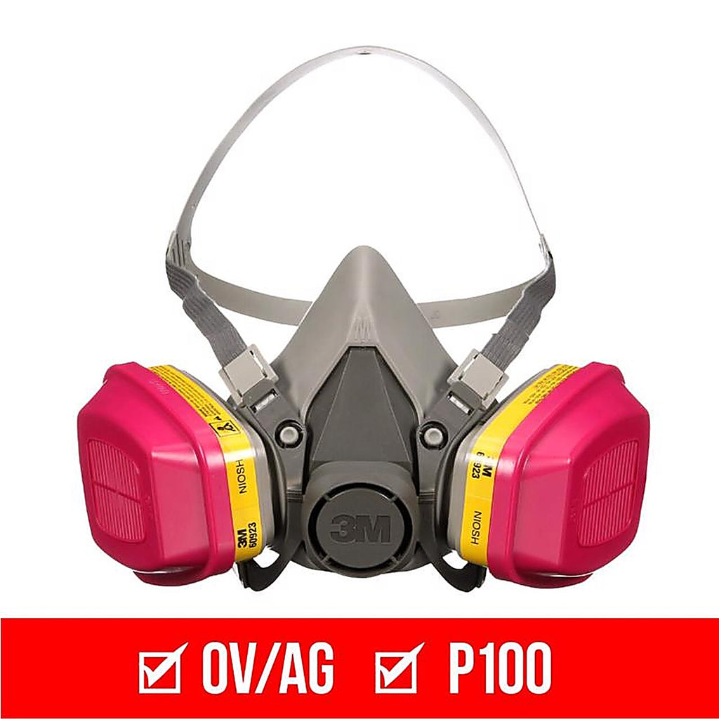 3M - 62023H1-DC - P95 Multi-Purpose Respirator Black M 1 pk