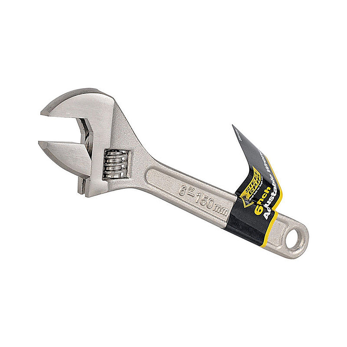 Steel Grip - 2251429 - 6 in. L Adjustable Wrench 1/pc.