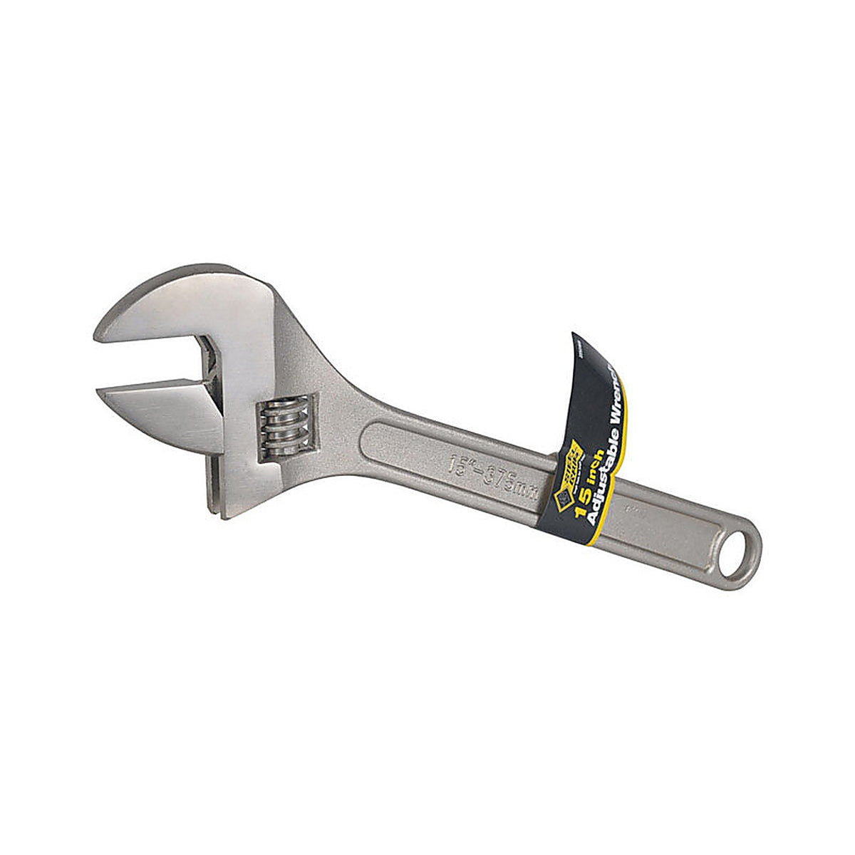 Steel Grip - 2252468 - 15 in. L Adjustable Wrench 1/pc.
