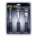 Steel Grip - 2260586 - Wood Chisel Set Black - 3/Pack