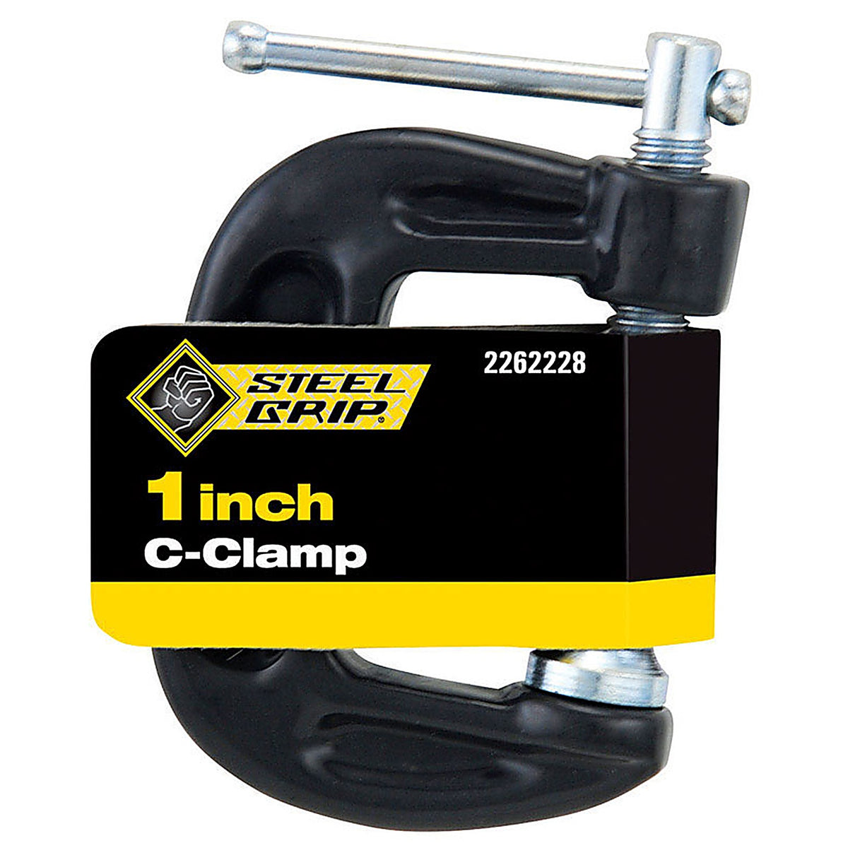 Steel Grip - 2262228 - 1 in. Adjustable C-Clamp 1/pc.
