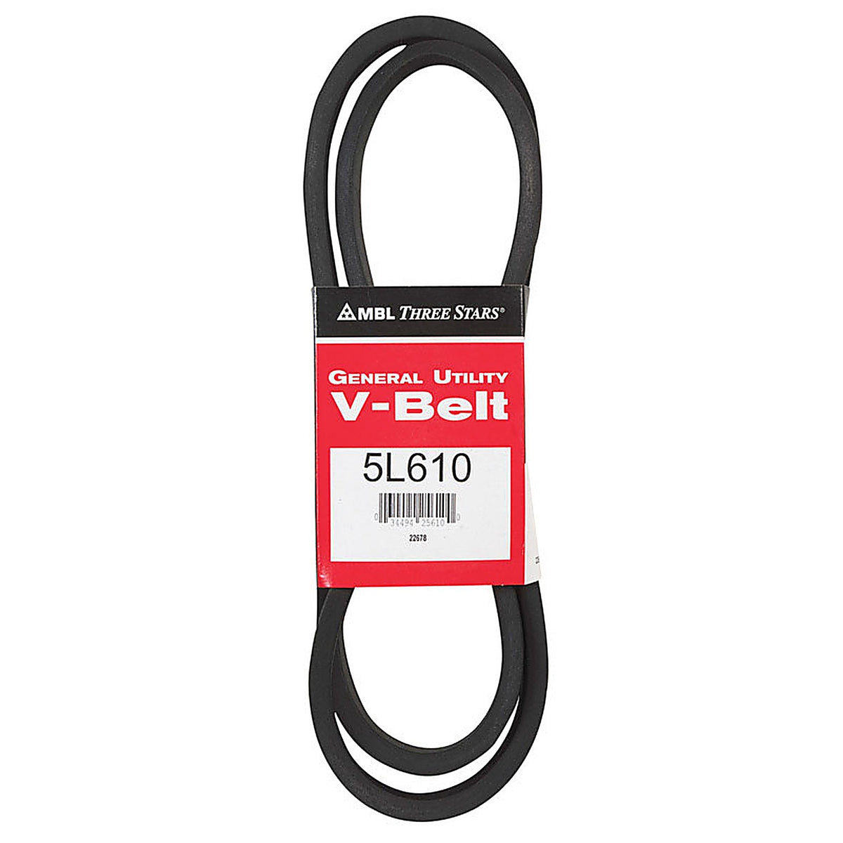 Mitsuboshi - 5L610A - FHP 5L610 Standard General Utility V-Belt 0.63 in. W X 61 in. L For Fractional Horsepower