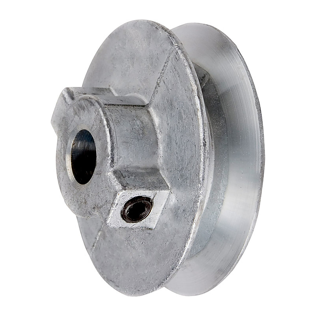 Chicago Die Casting - 400A7 - 4 in. Dia. Zinc Single V Grooved Pulley