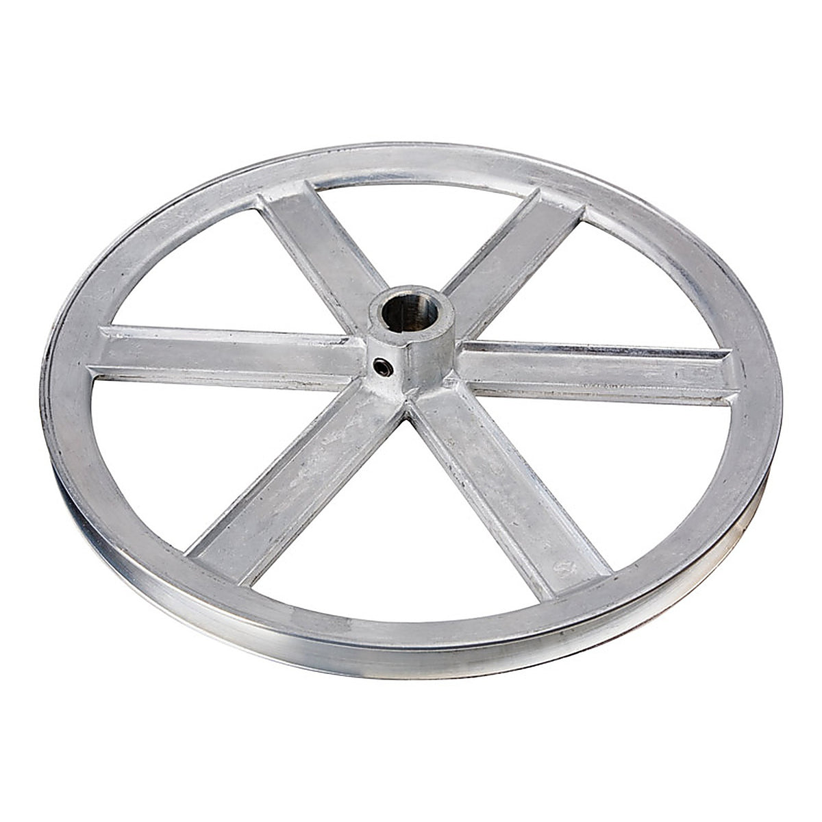 Chicago Die Casting - 600A5 - 6 in. Dia. Zinc Single V Grooved Pulley