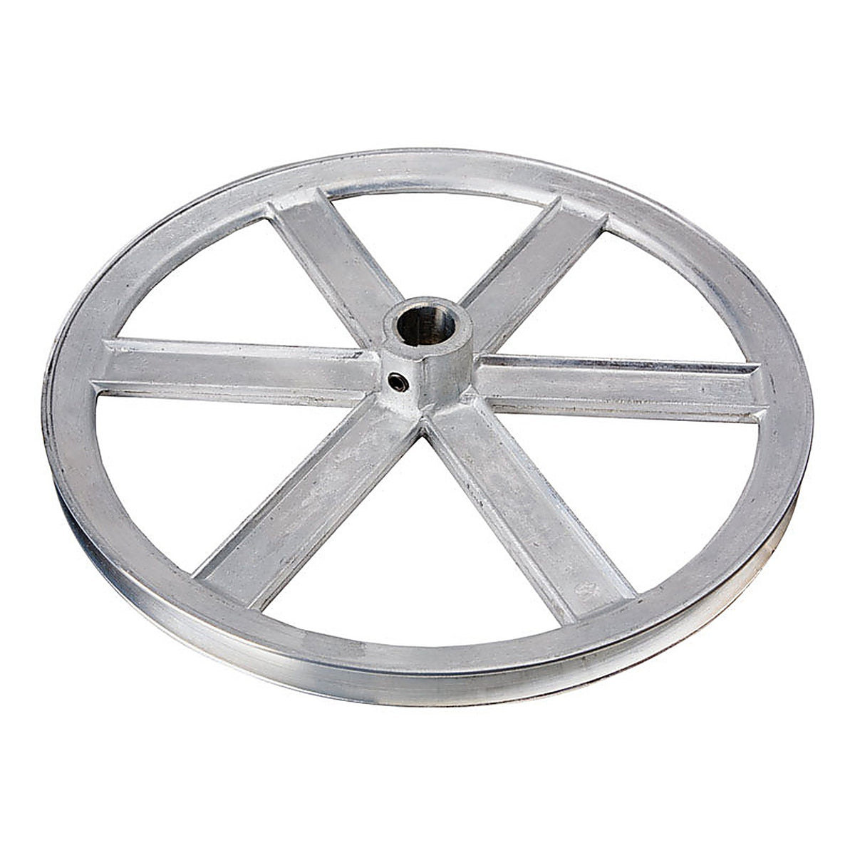 Chicago Die Casting - 600A6 - 6 in. Dia. Zinc Single V Grooved Pulley